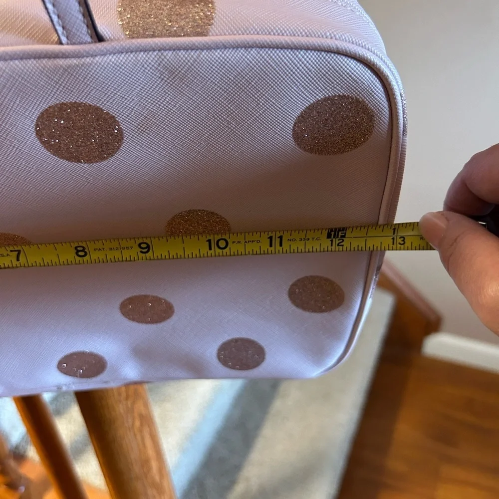 Kate Spade Haven Lane Polka Dot Giana Travel Cosmetic Case